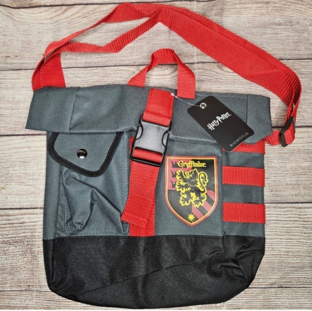Bioworld Harry potter crossbody messenger canvas bag